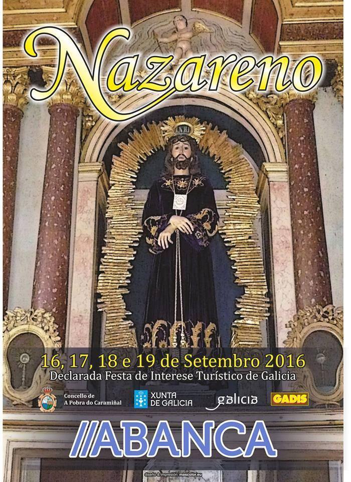 Fiestas de Jesús Nazareno 2016 A Pobra do Caramiñal / 
Puebla del Caramiñal